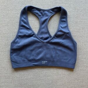 SET ACTIVE Racer V Sports Bra Pluto XS/S